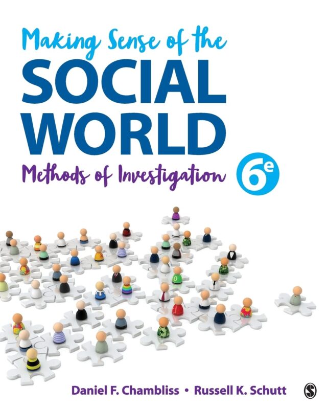 Making Sense Of The Social World Methods Of Investigation Th Edition