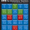 Mathematics for Elementary Teachers A Contemporary Approach 10th Edition