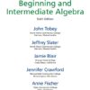 Beginning & Intermediate Algebra 6th Edition By John Tobey
