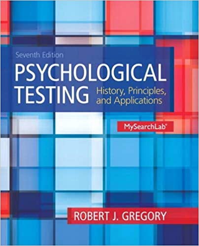 Psychological Testing History Principles and Applications 7th Edition ...