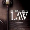 Introduction to Law 7th Edition