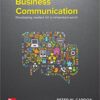 Business Communication 3th Edition by Peter W. Cardon