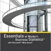 Essentials of Modern Business Statistics with Microsoft Office Excel 7e 7th Edition by David R. Anderson
