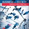 Business and Society Stakeholders, Ethics, Public Policy 15th Edition
