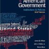 American Government Institutions and Policies 13th Edition by James Q Wilson