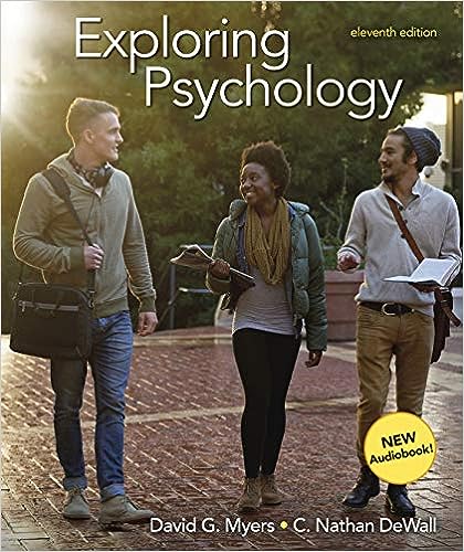 Exploring Psychology 11e 11th Edition – Uxbookstore