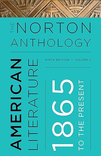 The Norton Anthology Of American Literature 9e 9th Edition Volumes C, D ...