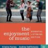 Enjoyment of Music Essential Listening 4th Edition
