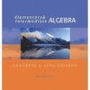 Elementary and Intermediate Algebra Concepts & Applications 6th Edition by Marvin L. Bittinger