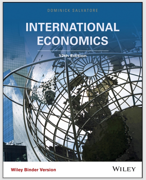 International Economics, 12th Edition by Dominick Salvatore - uxbookstore