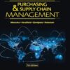 Purchasing and Supply Chain Management 7th Edition by Robert M. Monczka