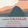 Thomas' Calculus Early Transcendentals in SI Units 15th Edition