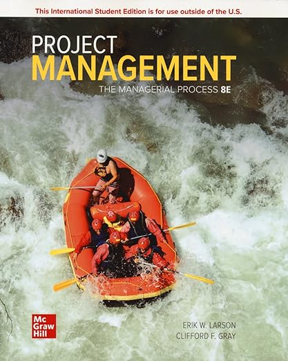 Project Management The Managerial Process 8th Edition – Uxbookstore