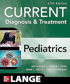 CURRENT Diagnosis & Treatment Pediatrics 27th Edition