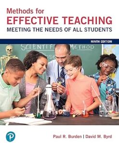 Methods for Effective Teaching Meeting the Needs of All Students 9th Edition