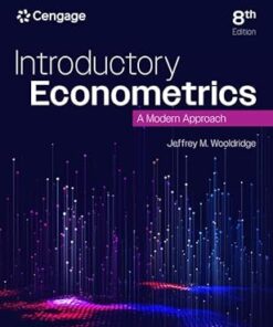 Introductory Econometrics A Modern Approach 8th Edition