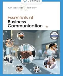 Essentials of Business Communication 12th Edition