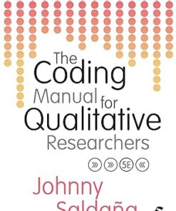 The Coding Manual for Qualitative Researchers 5th Edition