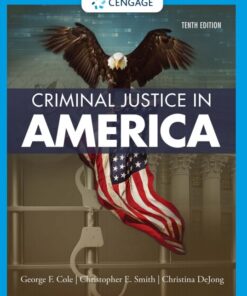 Criminal Justice in America 10th Edition