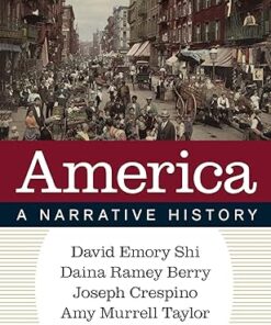America A Narrative History (Brief Edition) (Volume 2) 13th Edition