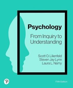 Psychology From Inquiry to Understanding 5th Edition