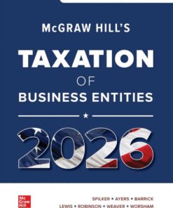McGraw Hill's Taxation of Business Entities 2026 Evergreen Release
