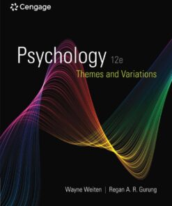 Psychology Themes and Variations 12th Edition